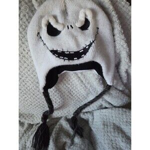 Disney Nightmare Before Christmas Jack Skellington Laplander Hat Beanie